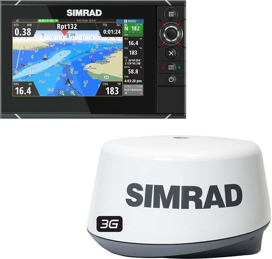 Многофункциональный дисплей с 3G-радаром Simrad NSS7 evo2 w/3G Radar
