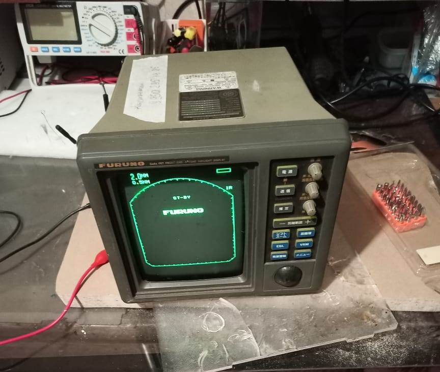 Ремонт радара Furuno 1721 mark 2