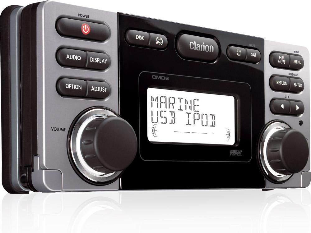 Морская магнитола Clarion CMD8