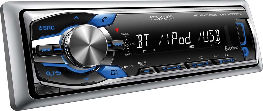 Морская магнитола Kenwood KMR-M308BTE