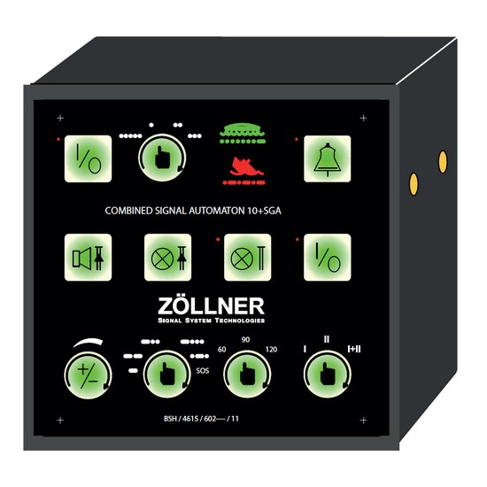 Сигнальный автомат судового свистка Zollner 10+SGA
