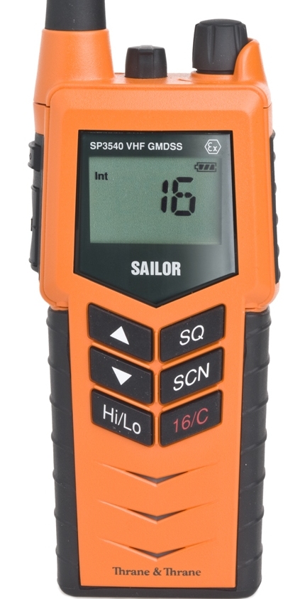 УКВ радиостанция ГМССБ Sailor SP3540 Portable VHF ATEX GMDSS