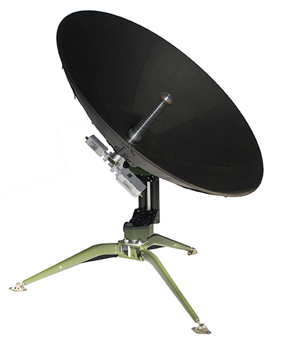 Мобильная антенна VSAT C-Com iNetVu MP-100