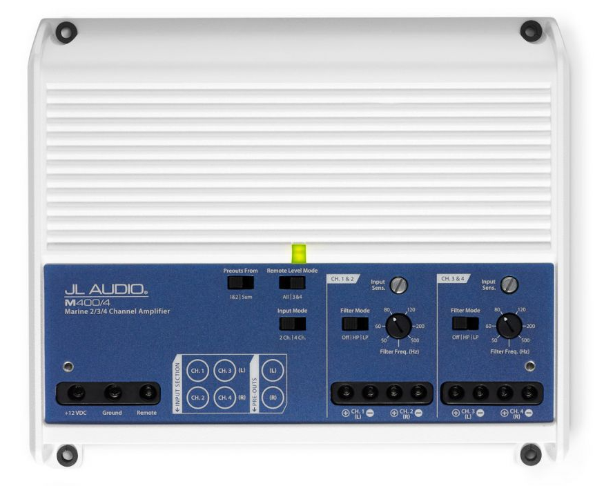 Морской усилитель JL Audio M400/4