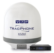 Судовая спутниковая антенна mini-VSAT KVH TracPhone V7-IP