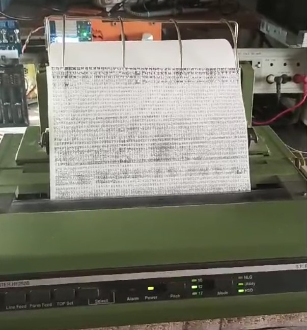 Диагностика и ремонт принтера SAILOR H1252B