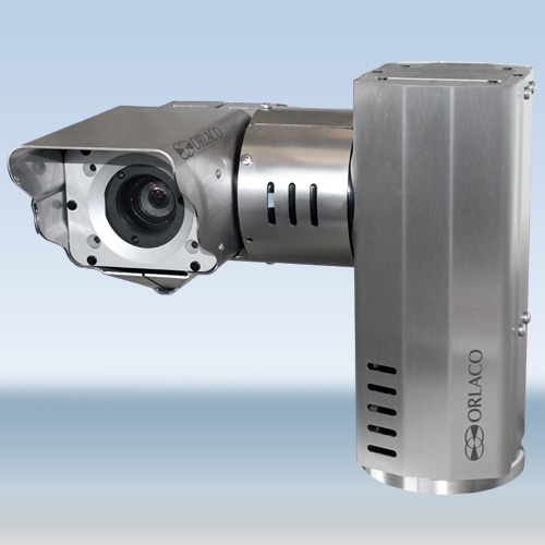 Камера Orlaco PTZ из нержавеющей стали.