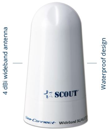 3G/4G/LTE антенна Scout 4G Sea-Connect