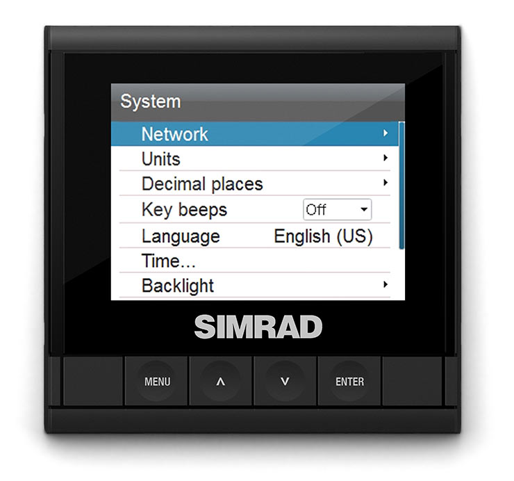 Индикаторный дисплей Simrad IS35 Digital Gauge
